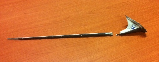 Figure 1: Broken antenna